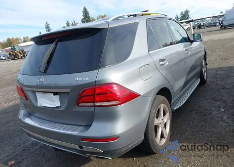 2016 Mercedes-Benz Gle 350 4Matic from USA, damaged, VIN 4JGDA5HB9GA772935